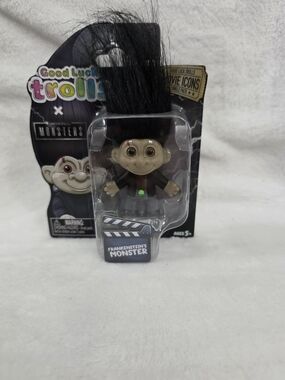 Frankenstein's Monster Troll Figure - Black Hair